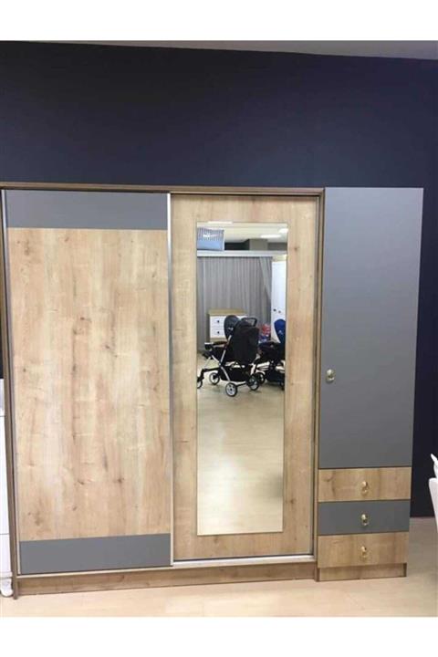 canpa mobilya Bloklu Sürgülü Dolap