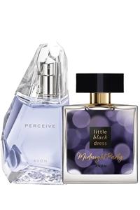 AVON Perceive Edp 50 ml ve Little Black Dress Midnight Party Edp 50 ml Kadın Parfüm Paketi