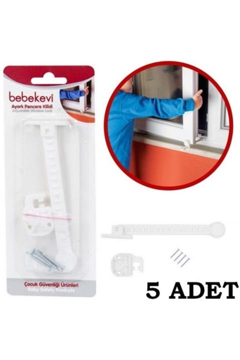 Kilit 5 Adet Pencere Çocuk Kilidi Pencere Kilidi Pencere Havalandırma Kolu Bebek Çocuk Güvenlik
