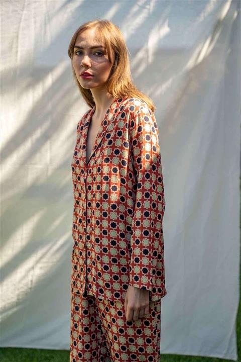 bed and beyond Uzun Pijama Üstü %100 Viskon – Abaculus