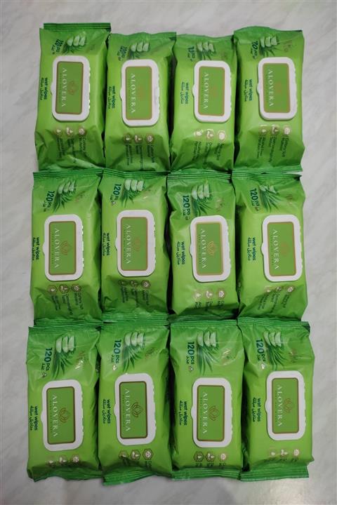 ALOVERA Islak Havlu 120li - 12x120li - 1440 Adet