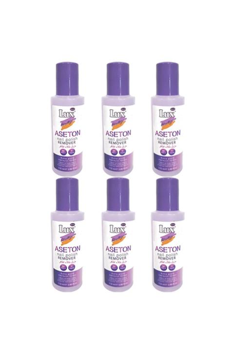 Lux Pamuk Lüx Aseton 115 ml '' 6 Adet ''