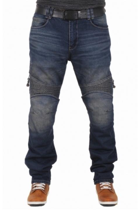 Tech90 Erkek Lacivert Nemrut Pantolon