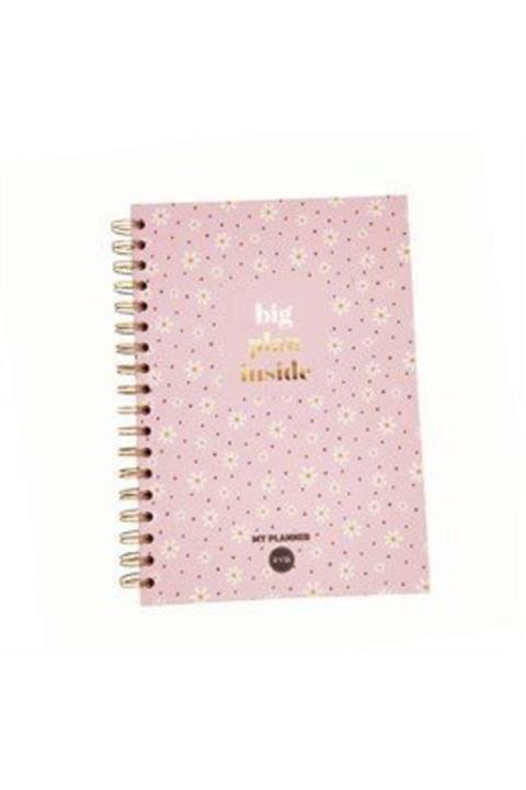 Madamcarlotta Big Plan Inside Yazılı Tasarımlı Konuşan Ajanda