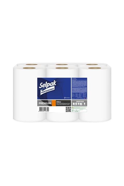 Selpak Professional Içten Çekmeli Rulo Havlu 9'lu Paket 140 M