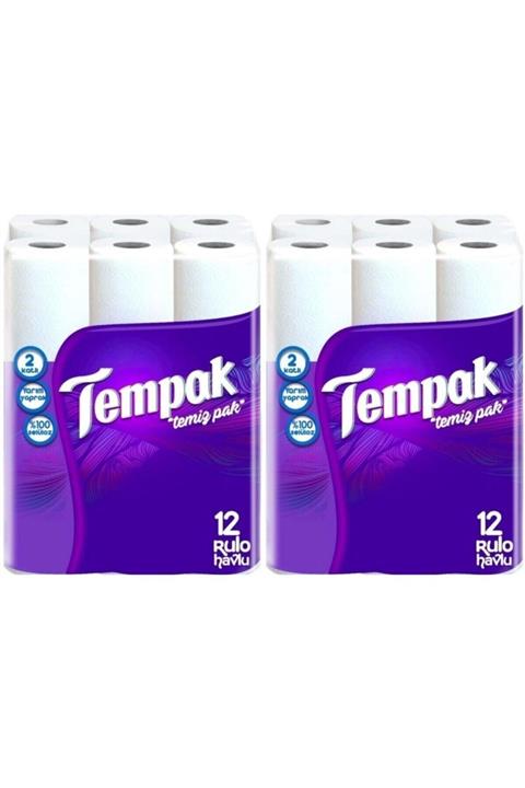 Tempak Kağıt Havlu 12 Li 2 Adet