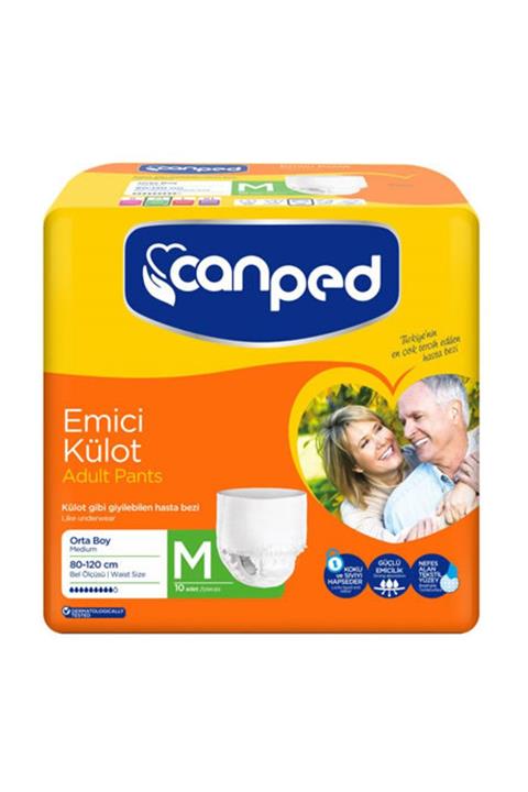 Canped Emici Külot Orta 10'lu
