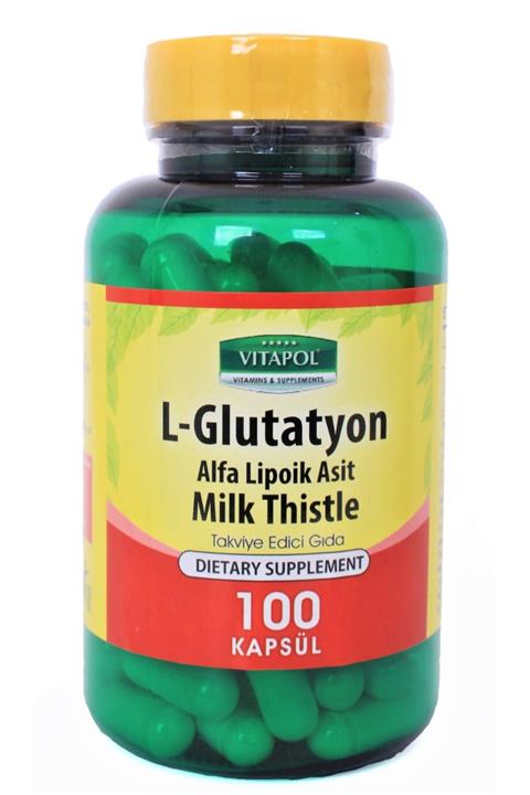 Vitapol L-glutatyon 500 Mg 100 Kapsül L-glutathione+alfa Lipoik Asit+milk Thistle
