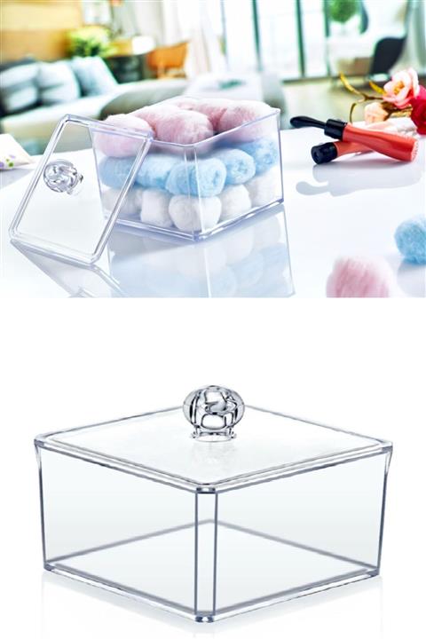 VİP TEDARİK Kare Akrilik Pamukluk Ak-498