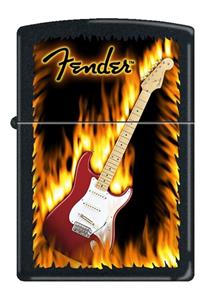 Zippo Black Matte Fender Çakmak