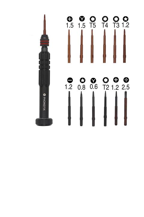 hepsiofis Macbook Aır Pro Tornavıda Seti 12li Set T2-t3-t4-t5 Dahil