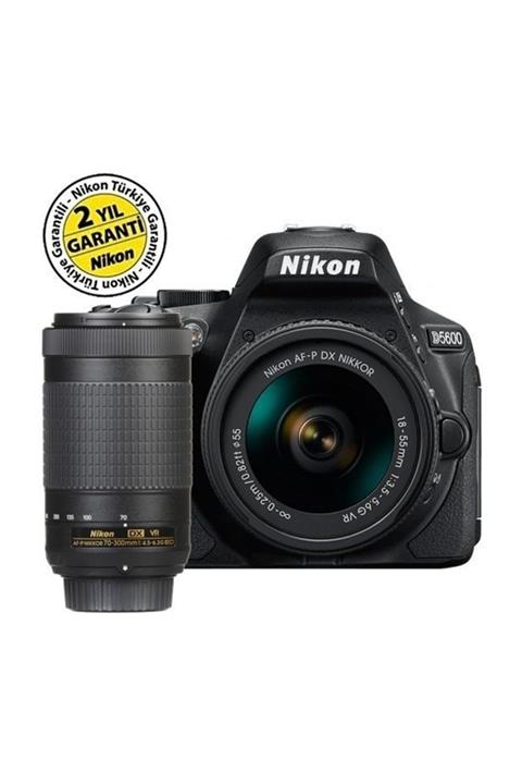 NİKON D5600 18-55mm VR + 70-300mm VR Kit