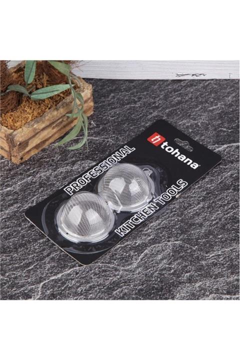 Tohana Çelik Top Çay Süzgeci Küçük