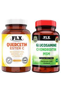 FLX Kuersetin Ester C 60 Tablet & Glucosamine Zerdeçal 60 Tablet