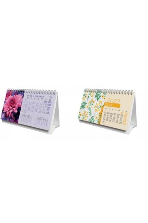 Gıpta 2022 Mix Resimli 9x17 Cm Üçgen Masa Takvimi