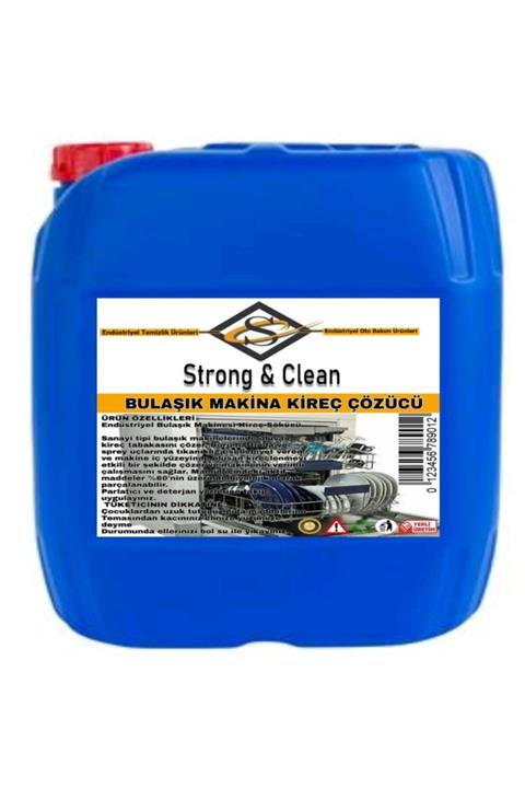 STRONG&CLEAN Bulaşık Makine Kireç Çözücü 20 kg