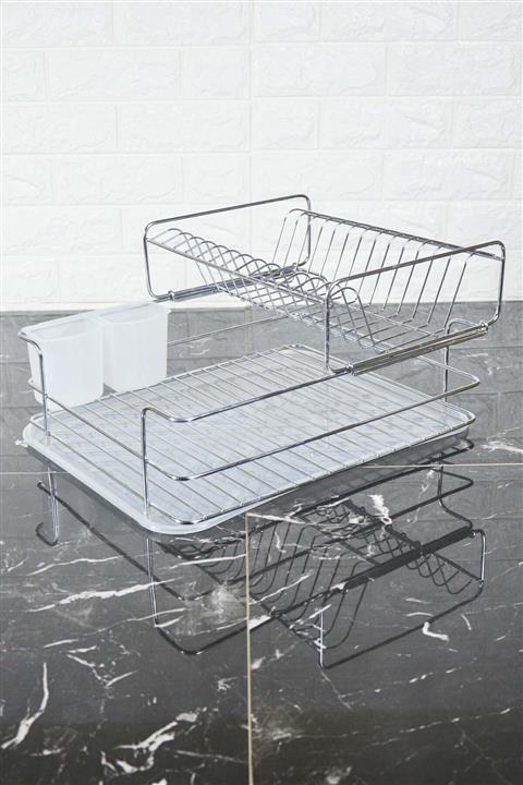 SepetçiBaba Metal Bulaşıklık Krom