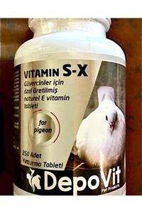 DEPOVİT Vitamin S-x Tablet (e Vitamin)-üreme Yardımcı-250 Tablet-güvercinler Için
