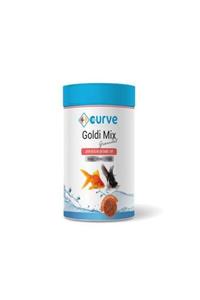 Curve Goldi Mix Japon Balık Yemi Granül 100 ml