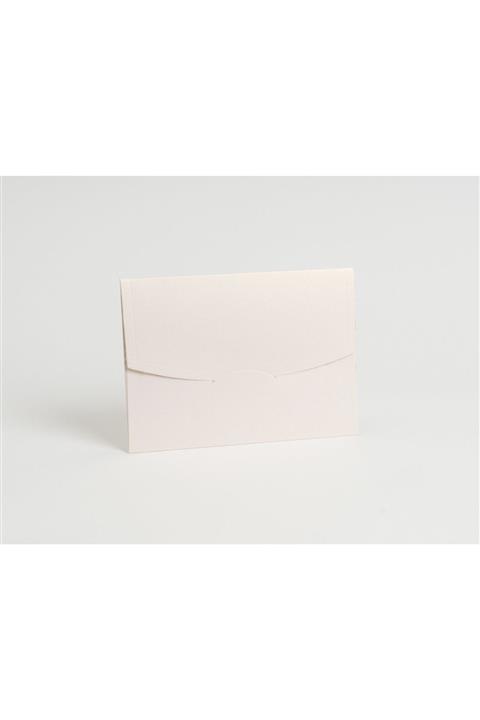 ARTİMED 13×18 cm Metalik Açık Pembe Yatay Oval Kapaklı Davetiye Zarfı 100 Adet
