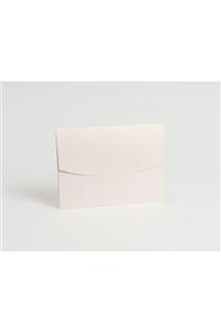 ARTİMED 13×18 cm Metalik Açık Pembe Yatay Oval Kapaklı Davetiye Zarfı 100 Adet