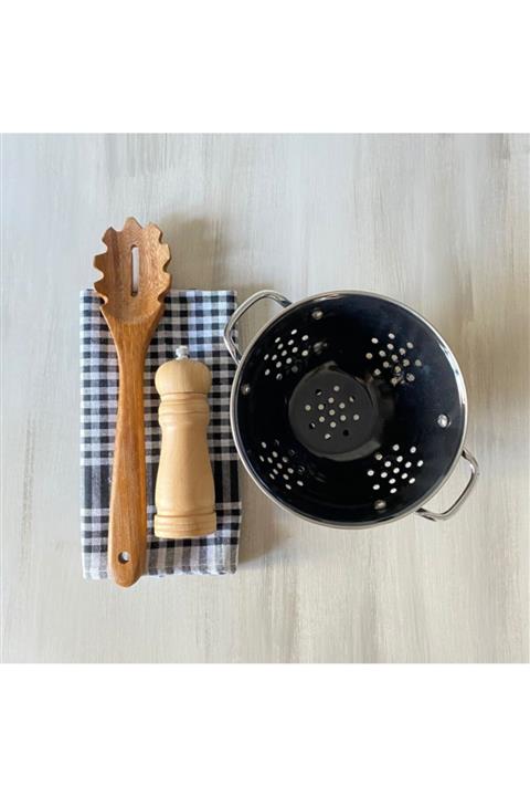 Ada Depo Mini Süzgeçli Makarna Şefi Seti