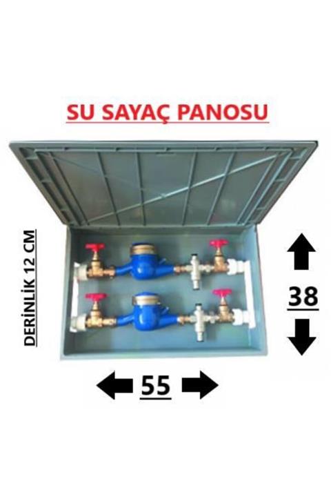 ULUMAK Su Sayaç Panosu Ikili 53*10*38