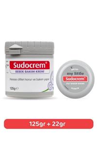 Sudocrem Pişik Kremi Ve Bebek Bakım Kremi 125 Gr + Cilt Bakım Kremi 22 Gr