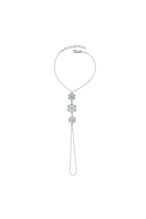 GÜMÜŞHAN Gümüş Kar Tanesi Şahmeran  Bileklik