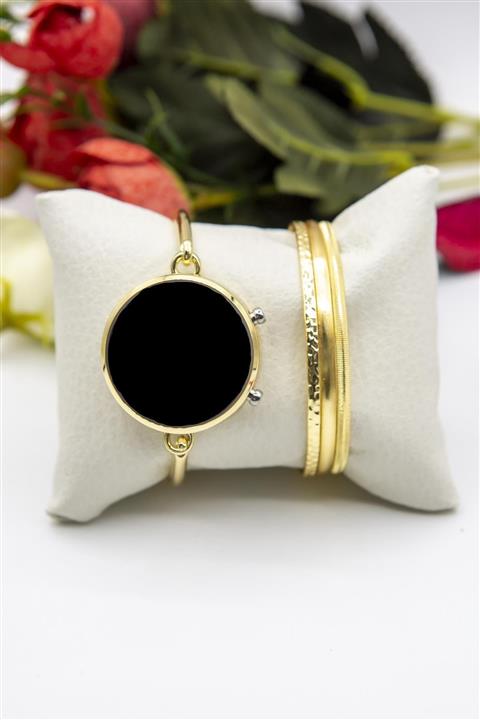 Newera Watch Silikon Kordon Kadın Kombin Kol Saati Kk350069