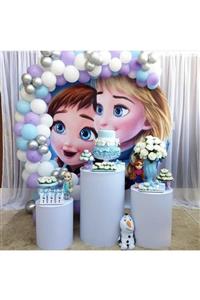 canbayhobi Elsa Konsept Balon Zinciri Balon