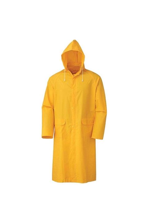 ISGOKULU Polyester Yağmurluk Three Star Sarı Beden Xxl