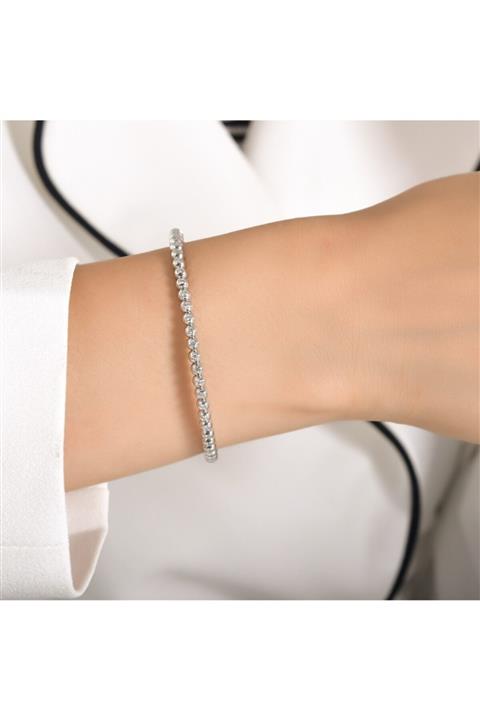 Ice Diamond Pırlanta Günlük Tasarım Kelepçe Bileklik