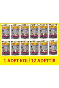 Nutri Love Nutrilove Tahılsız Tavuk Etli Jöleli Parça Etli Kedi Konservesi 12 Adet 400 Gr (%92 Et Oranı)