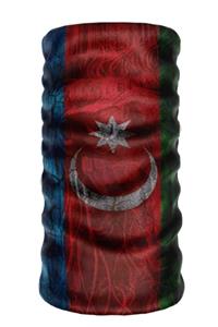 eTaktik Collar Ethnic Azerbaijan Bayan Sporcu Saç Bandı Buff Bandana