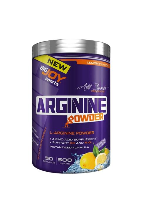 Bigjoy Sports Arginine Powder 500 gr Limon Aromalı