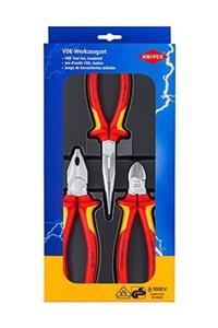 Knipex 00 20 12 Elektro Pense Seti 3'lü