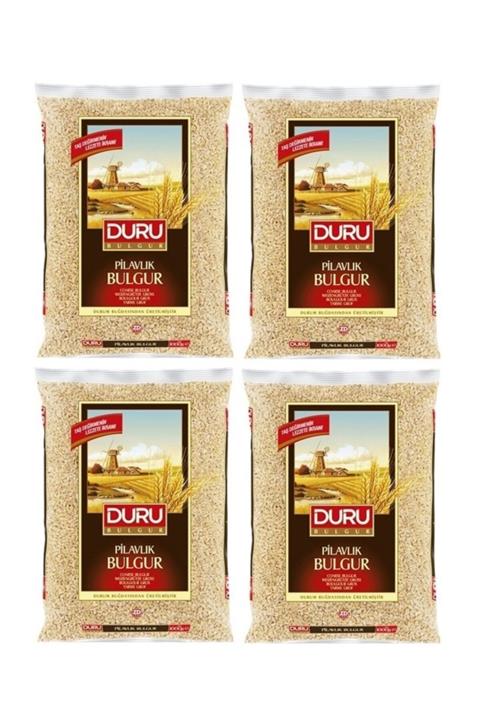Duru Bakliyat Pilavlık Bulgur 1 Kg X 4 Adet