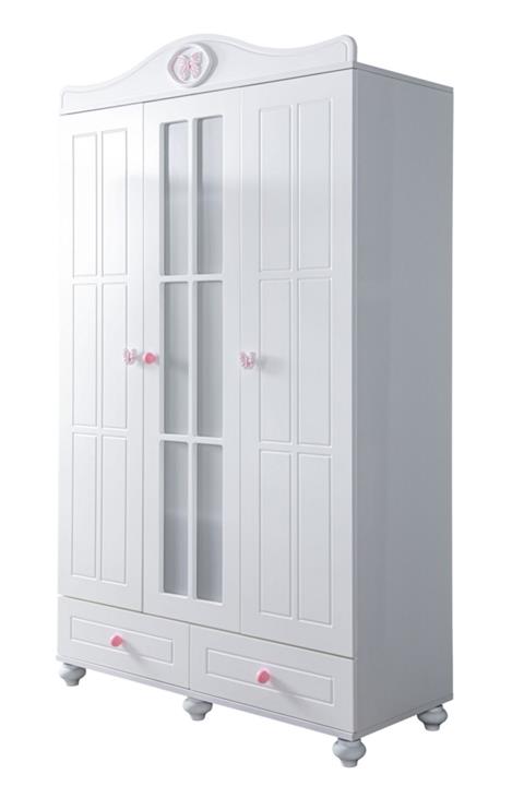 Setay Gardrop Jasmine Bebek Odası 3 Kapılı Dolap