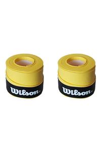 Wilson Comfort Bowl O Grips 2 Adet Grip Tenis Raketi Gribi Sarı