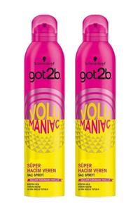 Got2B Volumaniac Saç Spreyi 300 Ml X2