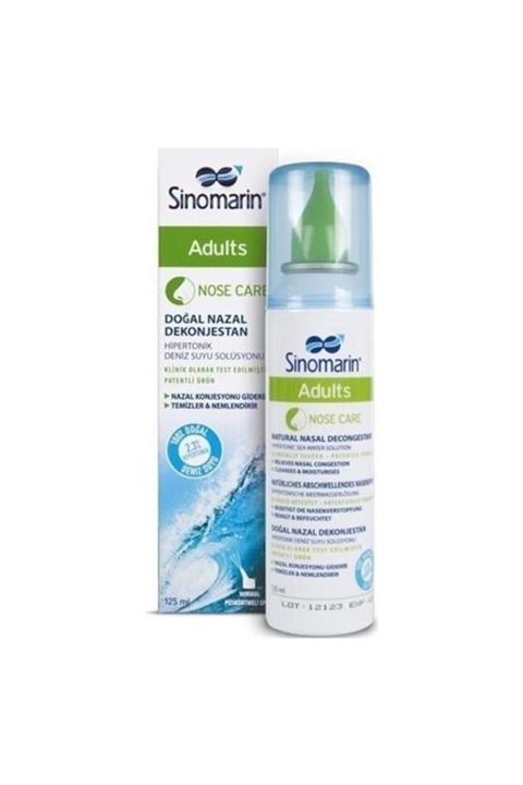 Sinomarin Adults Deniz Suyu Burun Spreyi 125 ml