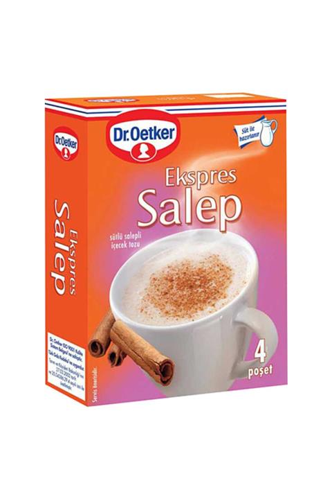 Dr. Oetker Ekspres Salep 4'lü Poşet 80 gr