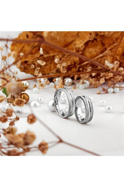 Armağan'S Gümüş 925 Ayar Gümüş Çift Alyans