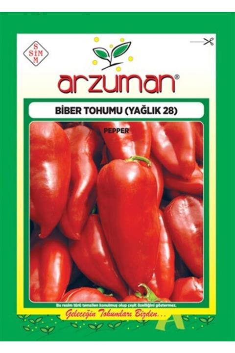Arzuman Tohum Arzuman Yalova Yağlık Kapya Biber Tohumu 10 Gram