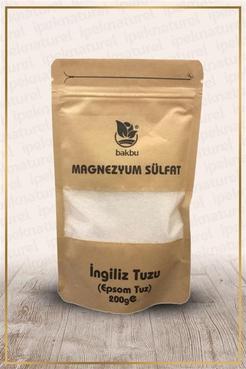 Başak Baharat Ingiliz Tuzu Magnezyum Sülfat (epsom Tuz) 200 Gr.