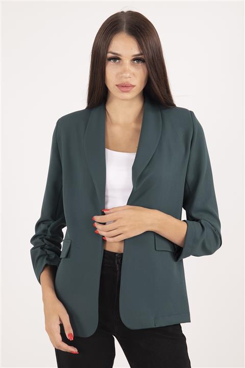 belamore Zümrüt Klasik Yaka Blazer Ceket 0105109