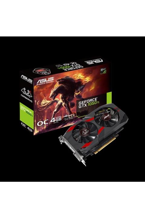 ASUS Cerberus Gtx1050tı-o4g 4gb Ddr5 128bit Vga