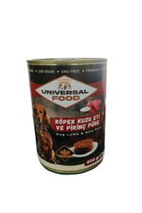 Lodipet Universal Food Kuzu Etli Az Tahıllı Pate Köpek Konserve 400 gr 12 Adet