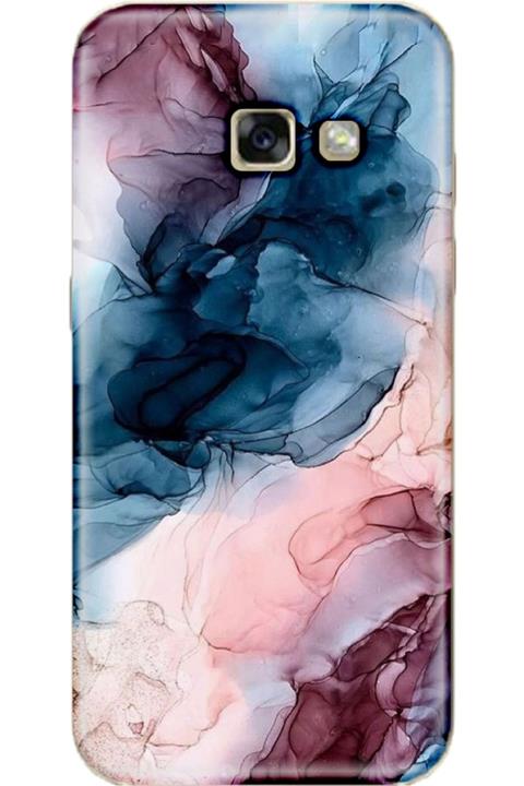 Samsung Galaxy A7 2017 Kılıf Silikon Baskılı Desenli Arka Kapak